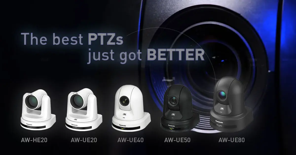 PANASONIC INTRODUCES NEW PTZ CAMERA LINE-UP