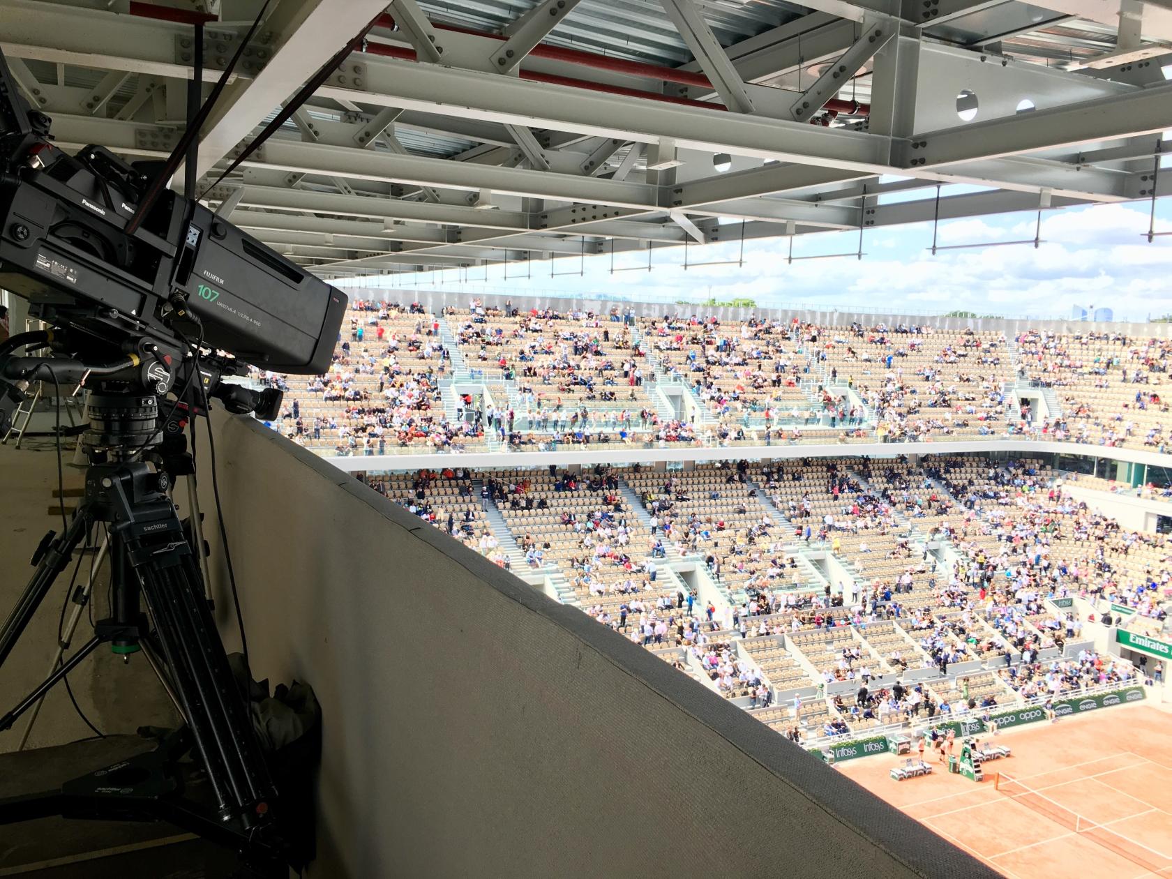 Panasonic 4K cameras bring Roland Garros to international audiences Panasonic Connect