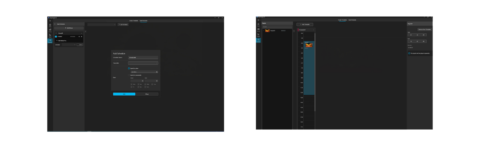 ET-FMP50 - APlayback Scheduling Function