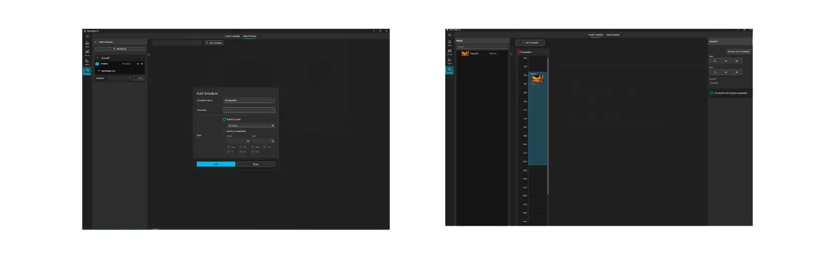 ET-FMP50 - APlayback Scheduling Function