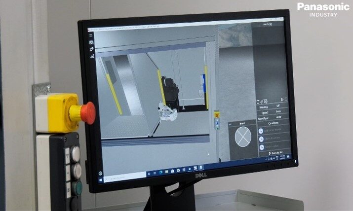 IMAGE: Virtual Robot Programming System Screen