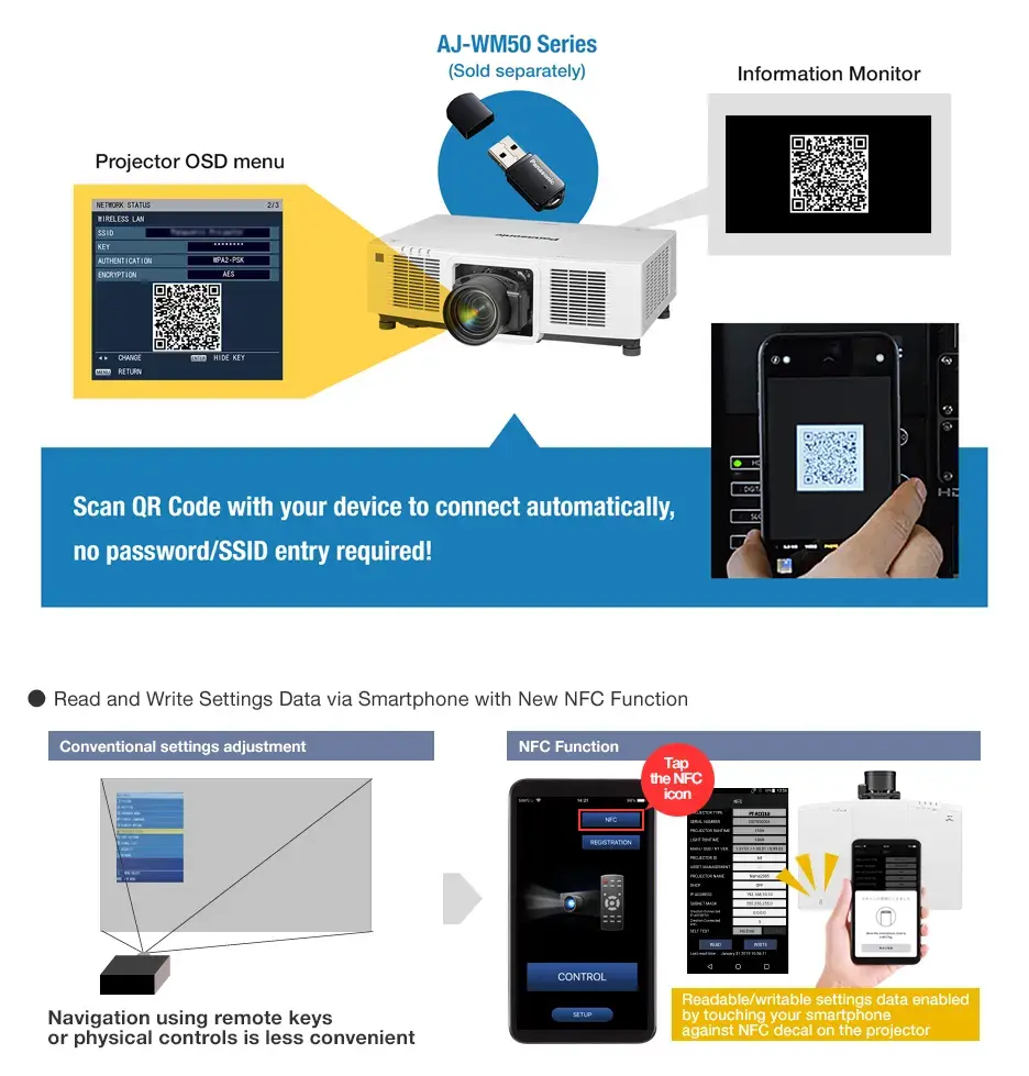 PT-MZ20K Series - Smart Projector Control App