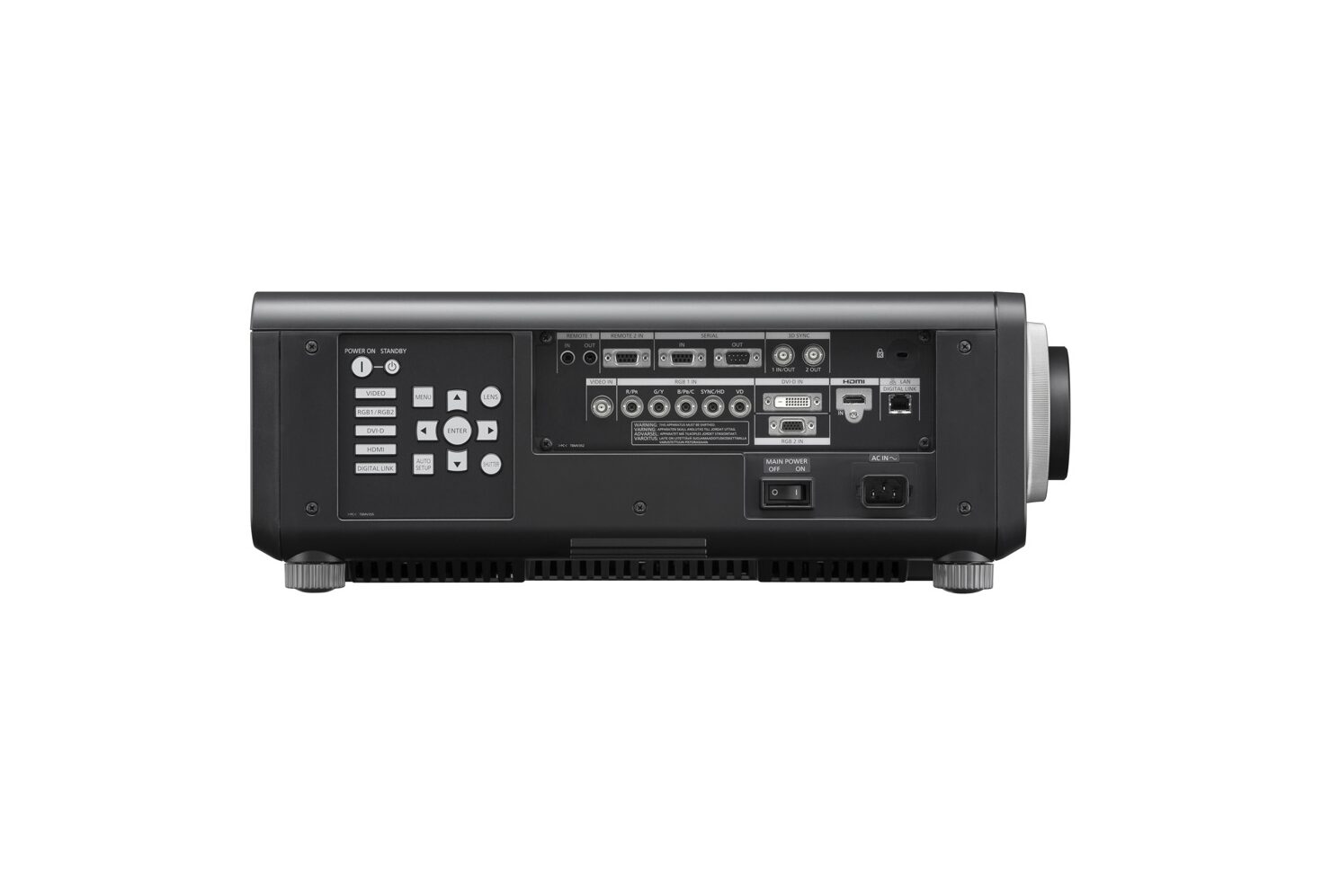 PT-DW830K/DX100K Side View