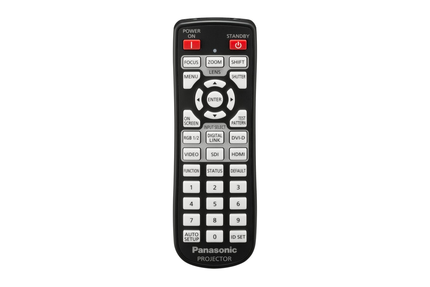 PT-DZ870 Remote controller Hi-res