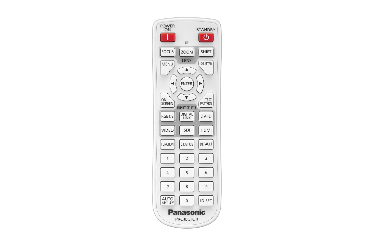 PT-MZ16K Remote Control High-Res