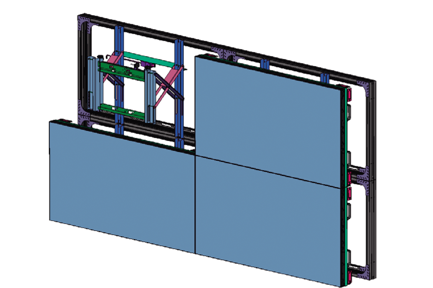 LFV Image00: Video-Wall Mounting System