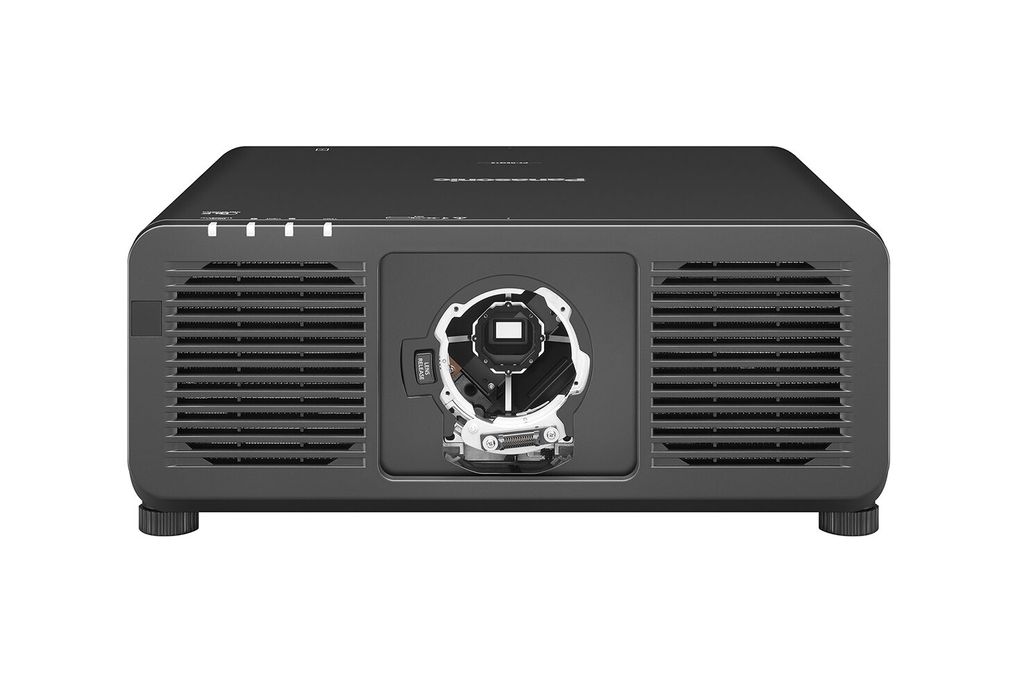 PT-REQ12 Series Black Front (without Lens) Low-res