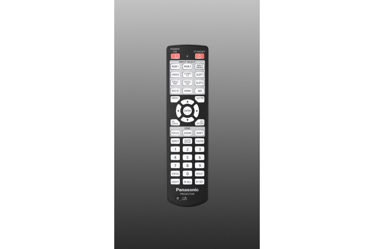 PT-DZ21K2 Series Remote Control Backlit High-res