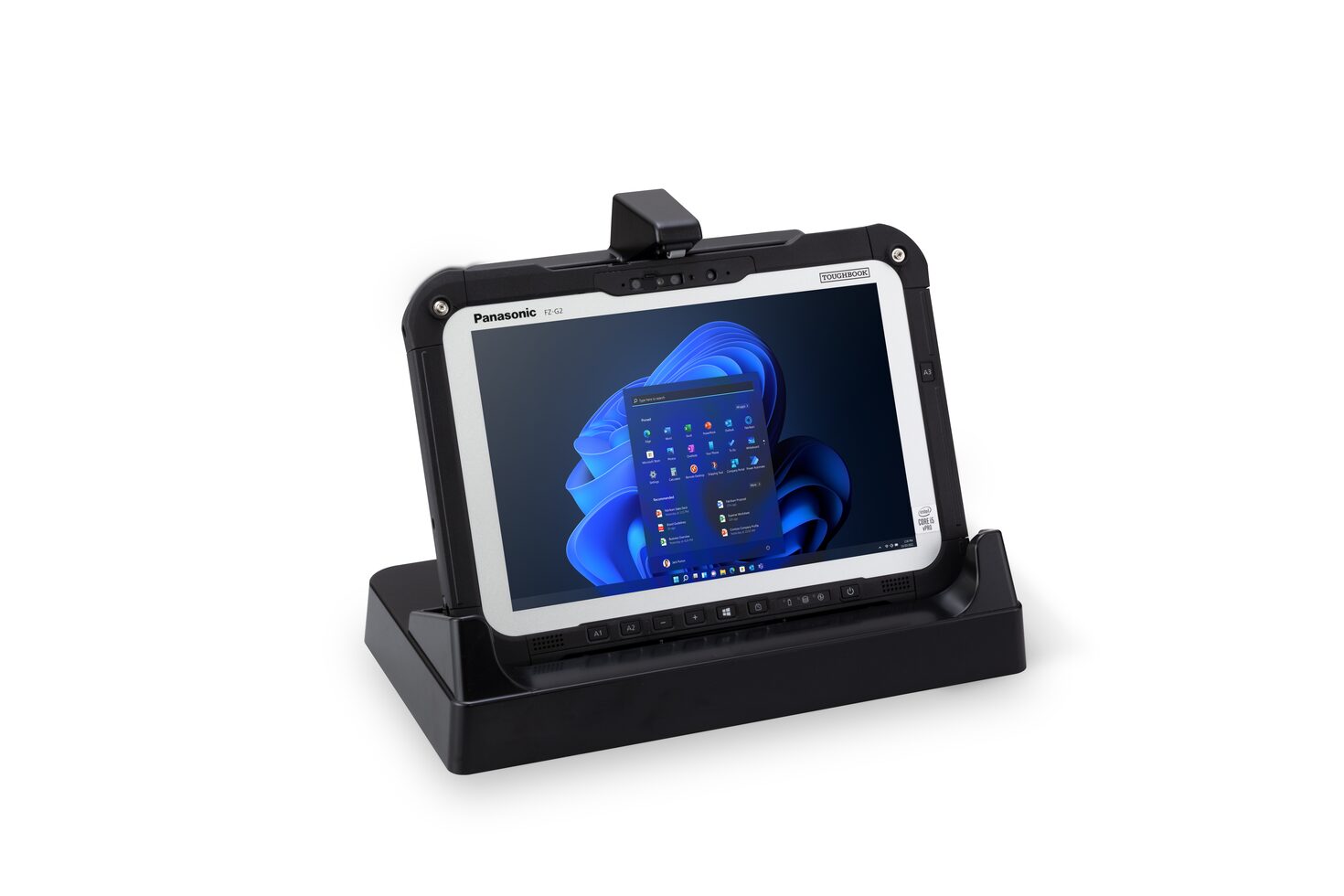 TOUGHBOOK G2 - Desktop Cradle Angled Left With Tablet TEA 2319