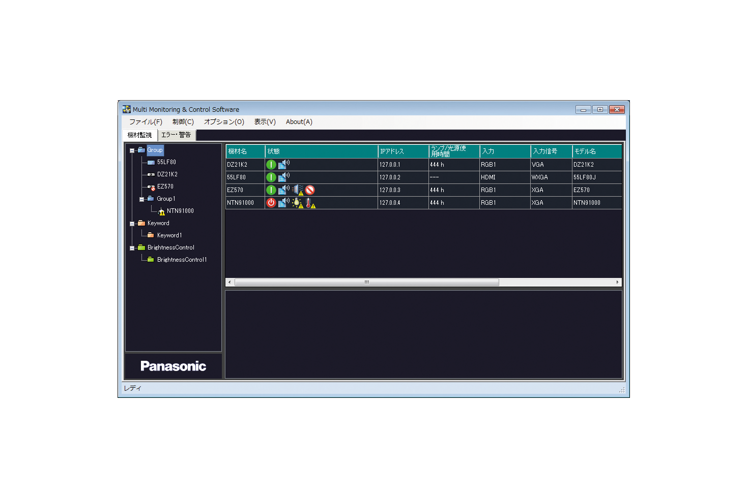 Multi Monitoring and Control Software Image