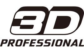 3D PROFESSIONAL logo white