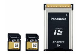 AJ-P2AD1G Image <span style="color: rgb(54, 54, 54); font-family: Arial, sans-serif; font-size: 13.5px;">microP2 Memory Card Adapter </span>with microSD Cards