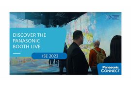Discover the Panasonic Booth Live @ ISE 2023 - Video Cover