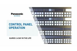 How to operate the Kairos control panel I Panasonic Broadcast & ProAV - Video Cover