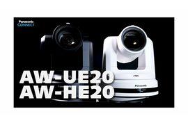 Panasonic 4K PTZ camera AW-UE20W_K, FHD PTZ camera AW-HE20W_K - Video Cover