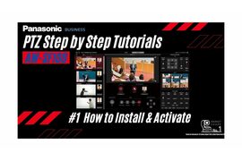 PTZ Step by Step Tutorials : AW-SF100 #1.How to Install & Activate AW-SF100 - Video Cover