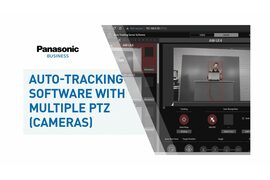 Using Panasonic Auto-Tracking Software with multiple PTZ cameras How to - Videos - Video Cover