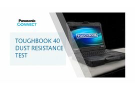TOUGHBOOK 40 Dust Resistance Test - Video Cover