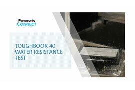 TOUGHBOOK 40 Water Resistance Test - Video Cover