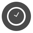 Tick in circle icon