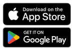 Apple and Google store Icons