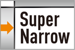 Super Narrow Bezel Logo PNG 