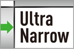 Ultra Narrow Bezel Logo PNG 